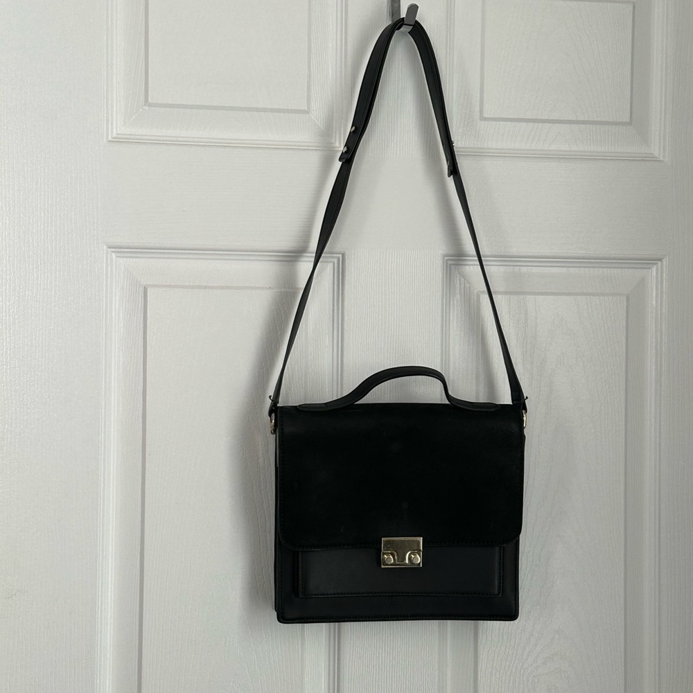 Loeffler Randall Leather Crossbody Bag